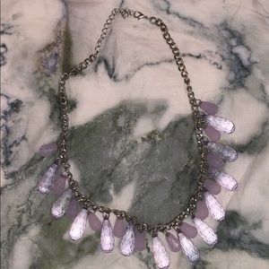 Purple necklace